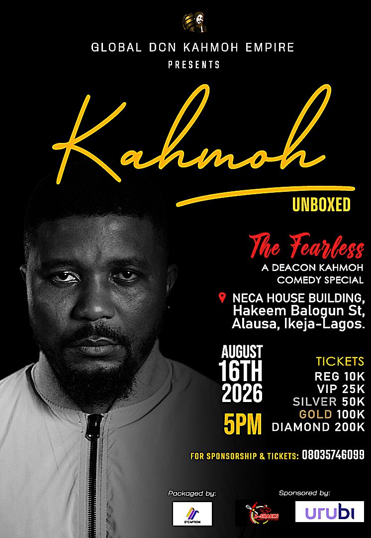 Kahmoh Unboxed 2026 #TheFearless official flyer