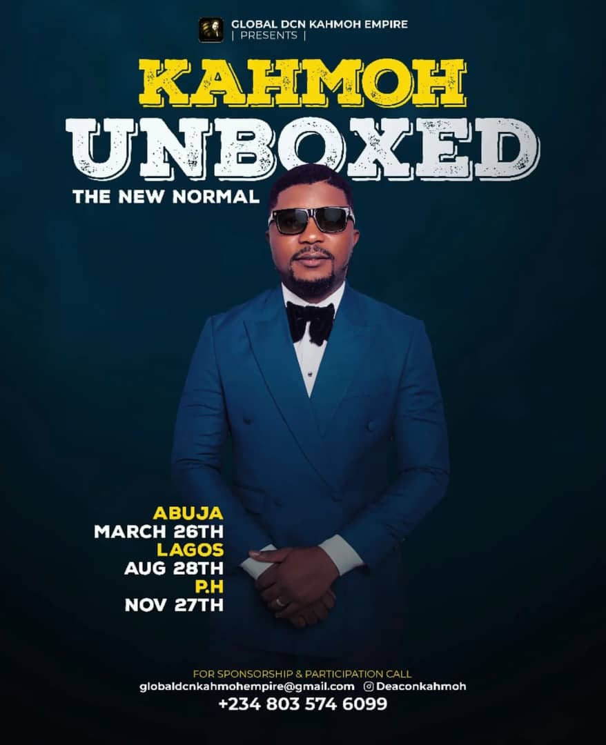 Kahmoh Unboxed 2022 tour