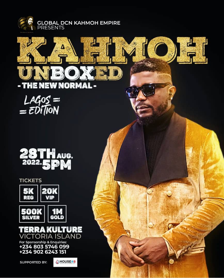 Kahmoh Unboxed Lagos 2022